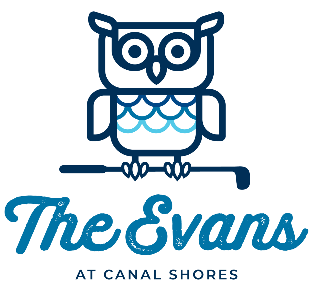 the evans at canal shores logo