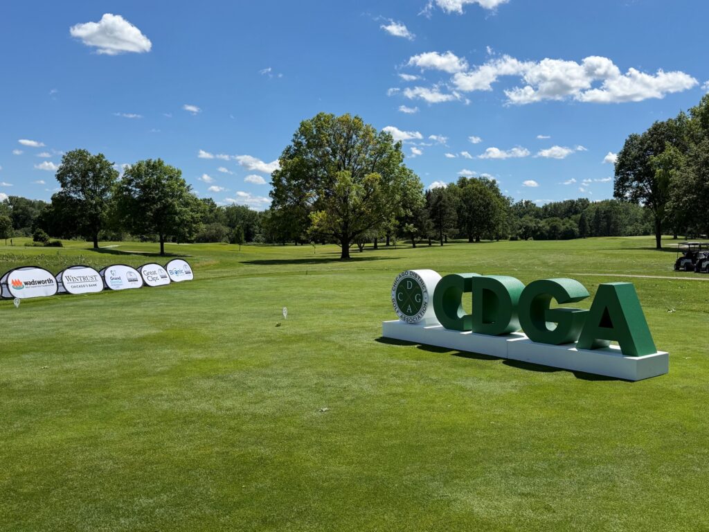cdga logo on course